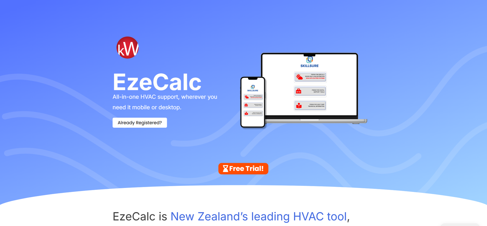 Screenshot mockup right